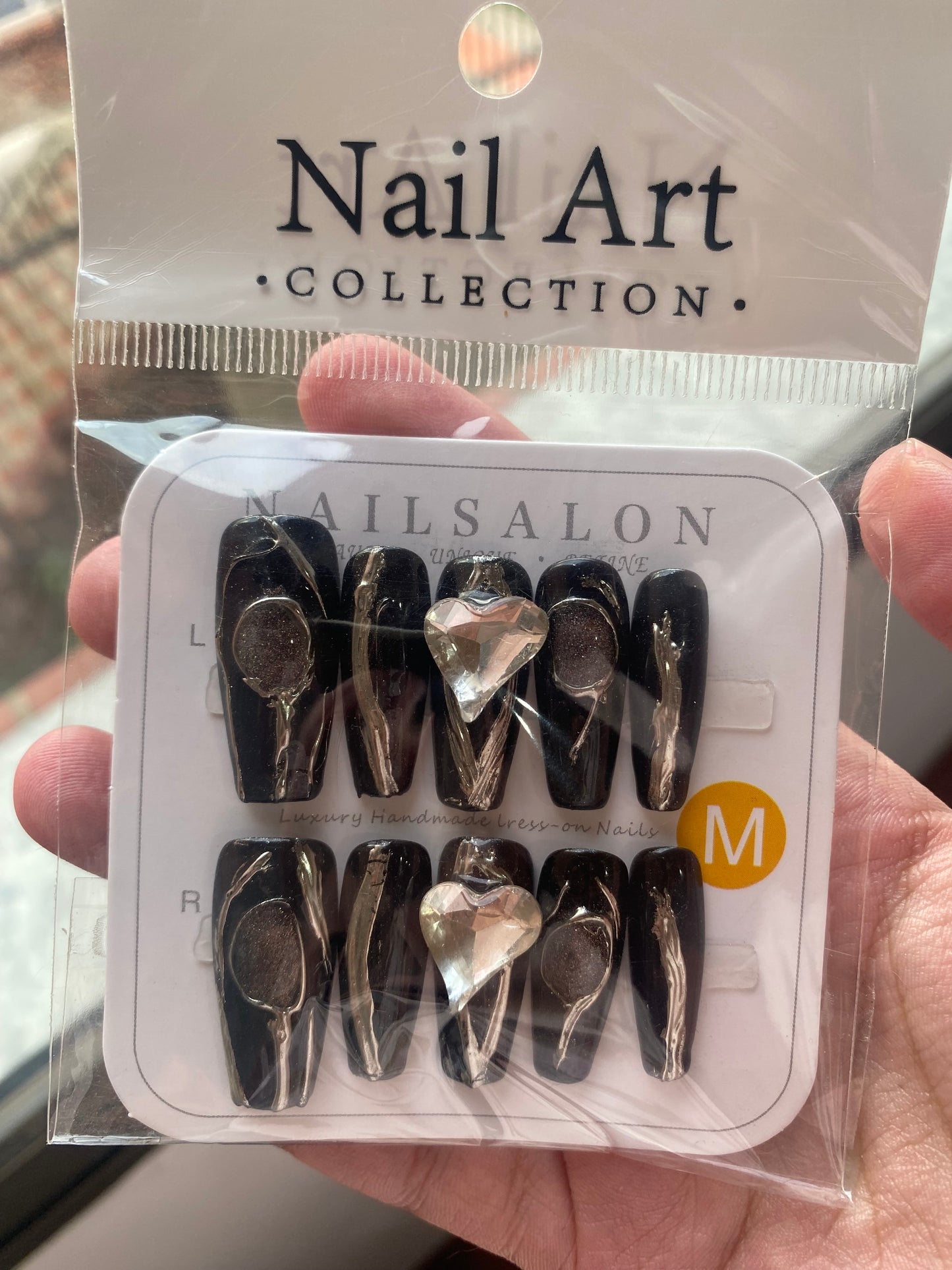 Press On Nails - Coffin - Talla M