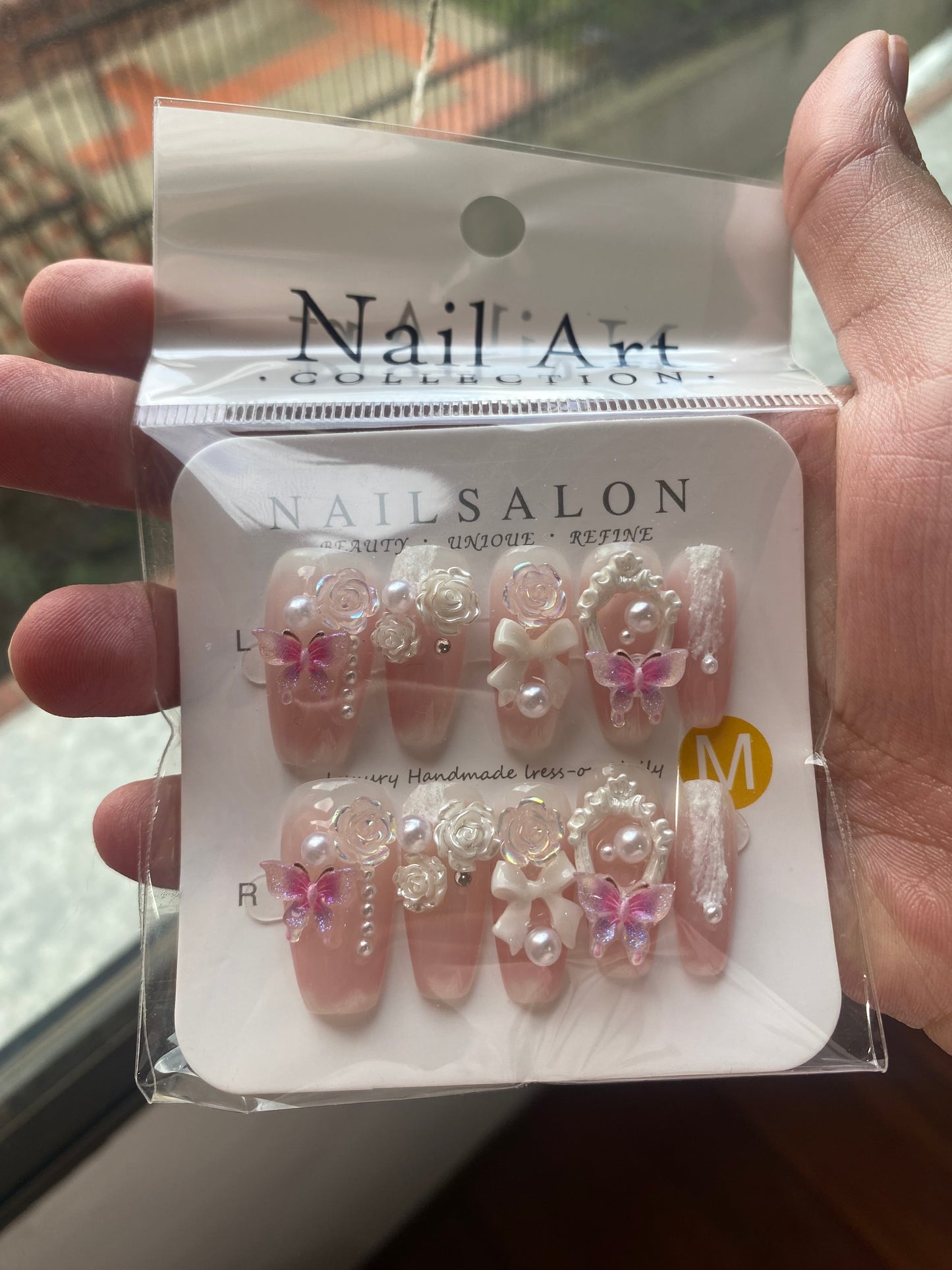 Press On Nails - Coffin - Talla M