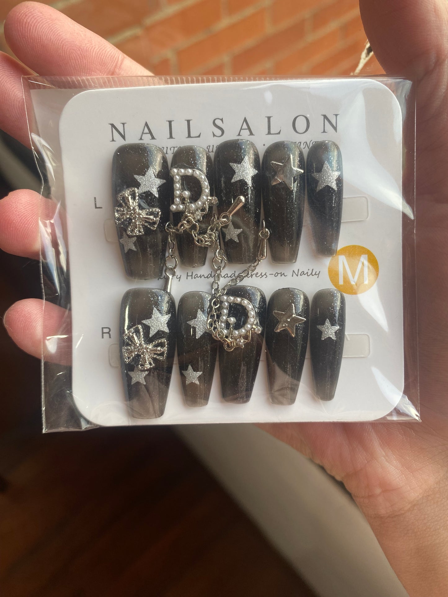 Press On Nails - Coffin - Talla M