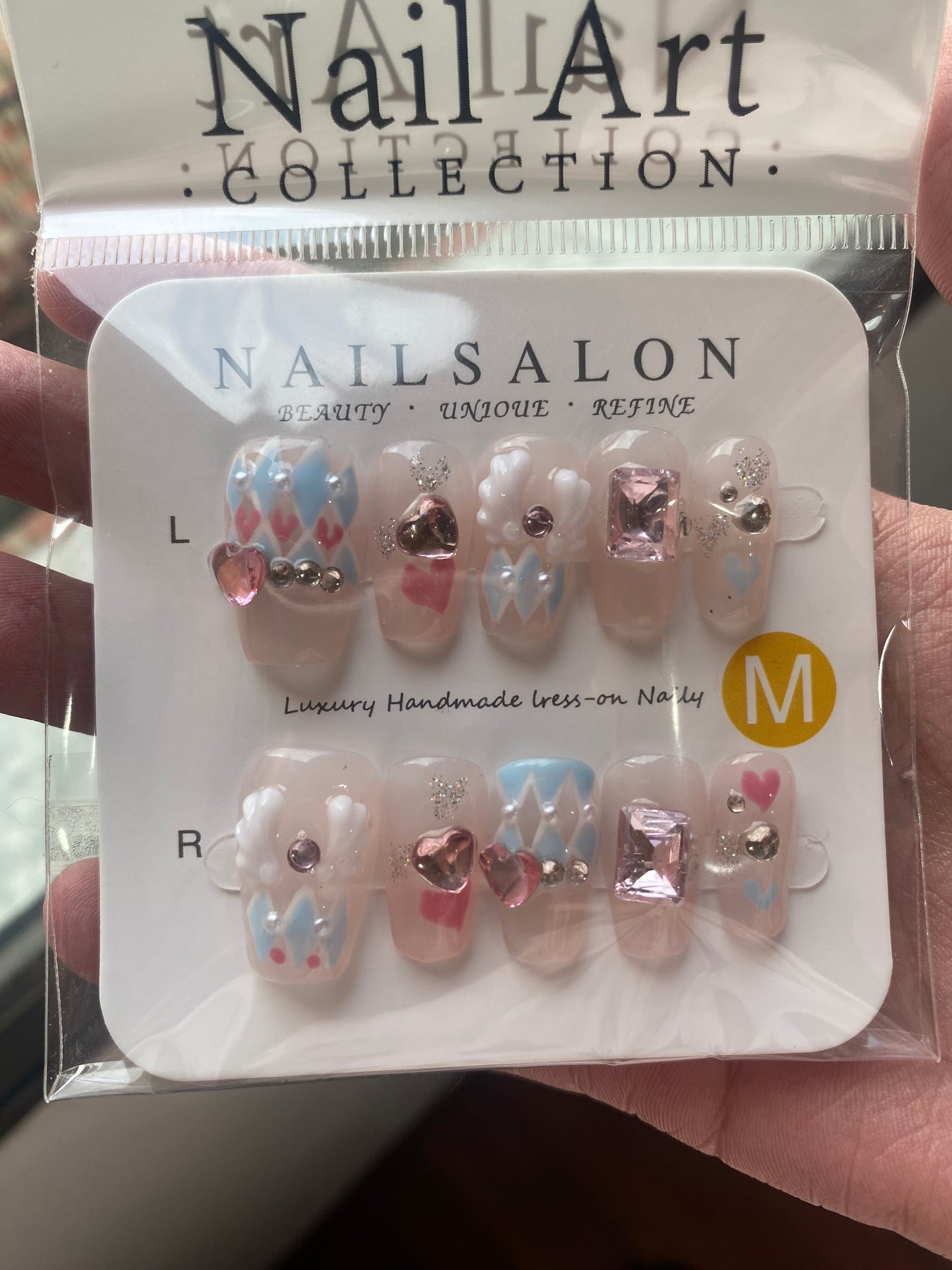 Press On Nails - Coffin - Talla M