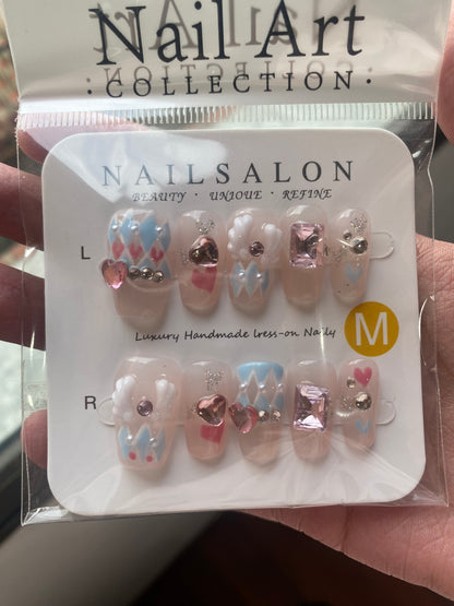 Press On Nails - Coffin - Talla M