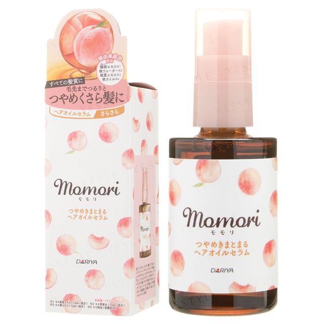 Pre Order - DARIYA - Momori Peach Glossy Hair Oil Serum